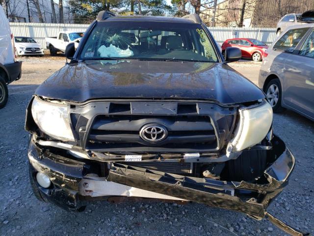 5TELU42N15Z044310 - 2005 TOYOTA TACOMA DOUBLE CAB BLACK photo 5