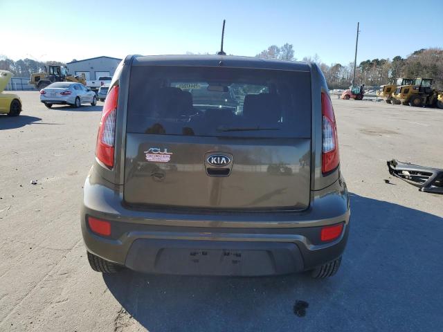 KNDJT2A51D7528256 - 2013 KIA SOUL GRAY photo 6