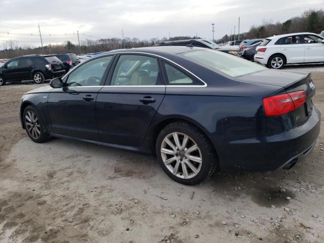 WAUJGAFCXCN057642 - 2012 AUDI A6 PRESTIGE ლურჯი ფოტო 2