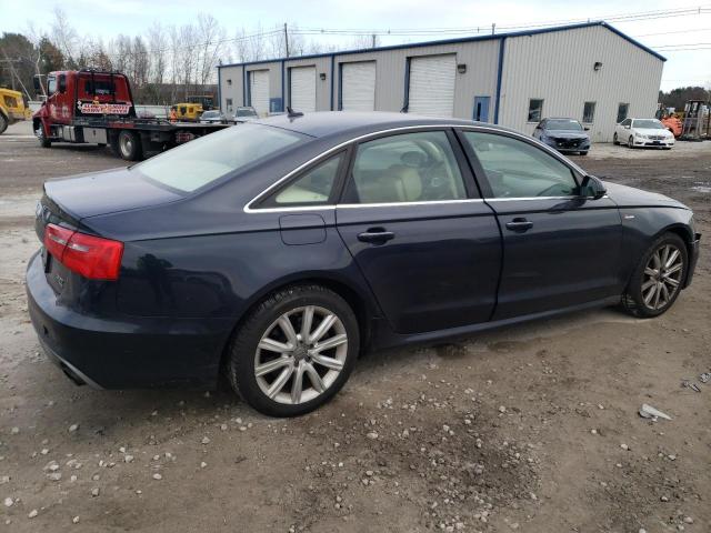 WAUJGAFCXCN057642 - 2012 AUDI A6 PRESTIGE ლურჯი ფოტო 3