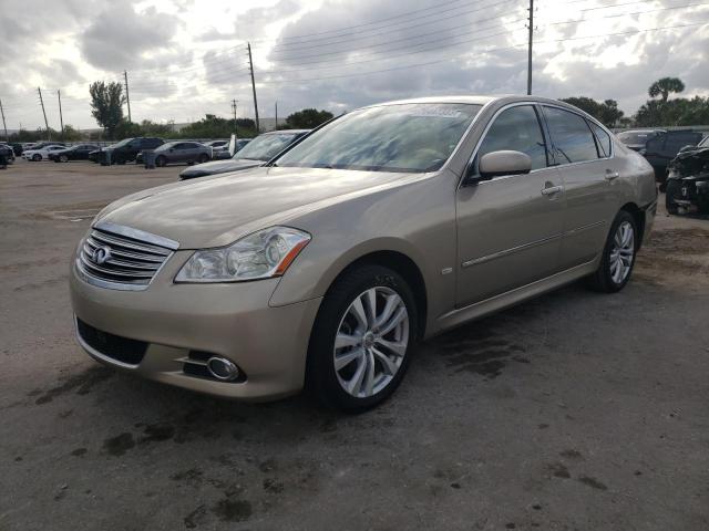 JNKAY01F28M650922 - 2008 INFINITI M35 BASE GOLD photo 1