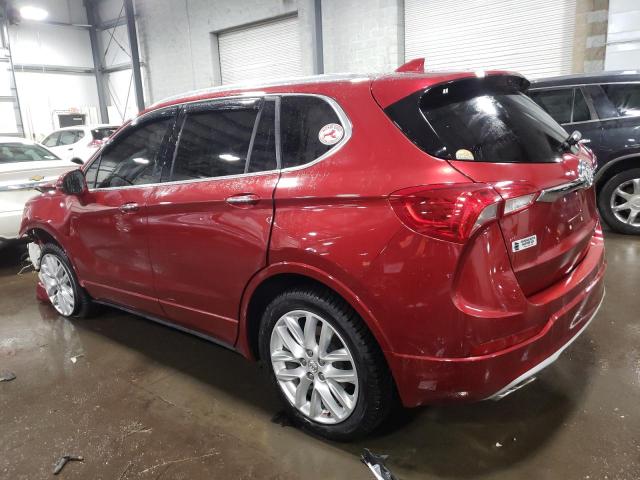 LRBFX3SX5LD089139 - 2020 BUICK ENVISION PREMIUM RED photo 2