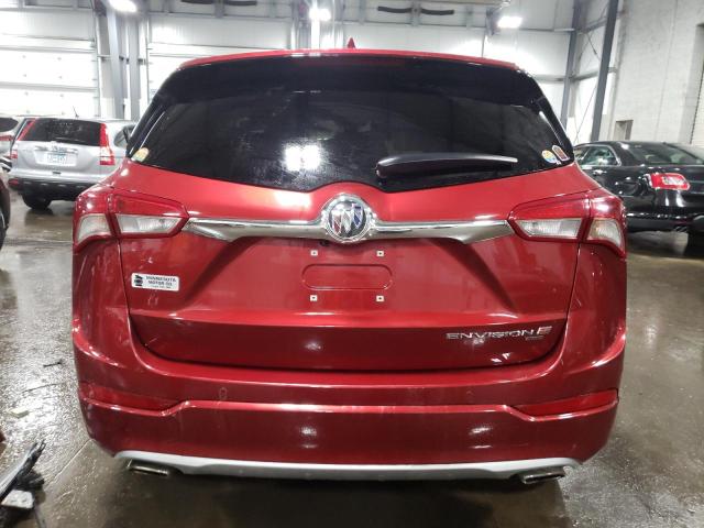 LRBFX3SX5LD089139 - 2020 BUICK ENVISION PREMIUM RED photo 6