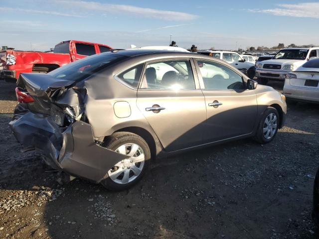 3N1AB7AP6GL648025 - 2016 NISSAN SENTRA S GRAY photo 3