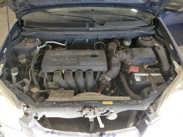 2T1KR32E93C008018 - 2003 TOYOTA COROLLA MA XR BLUE photo 11