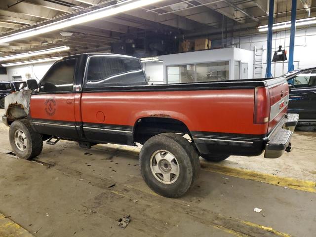 1GTDK14K4ME543955 - 1991 GMC SIERRA K1500 RED photo 2