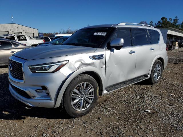 JN8AZ2NF4K9685254 - 2019 INFINITI QX80 LUXE SILVER photo 1