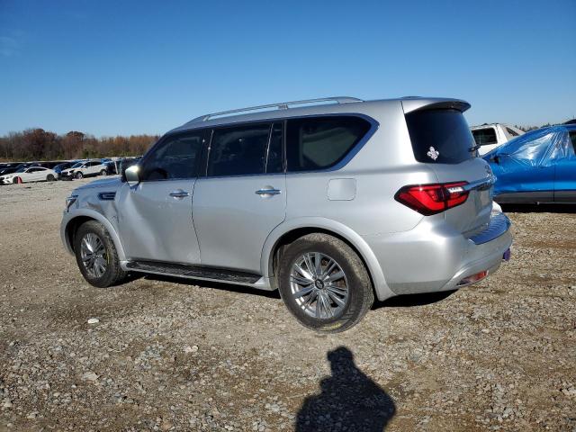 JN8AZ2NF4K9685254 - 2019 INFINITI QX80 LUXE SILVER photo 2