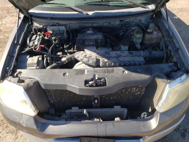 1FTRX12585KC64287 - 2005 FORD F150 GRAY photo 11