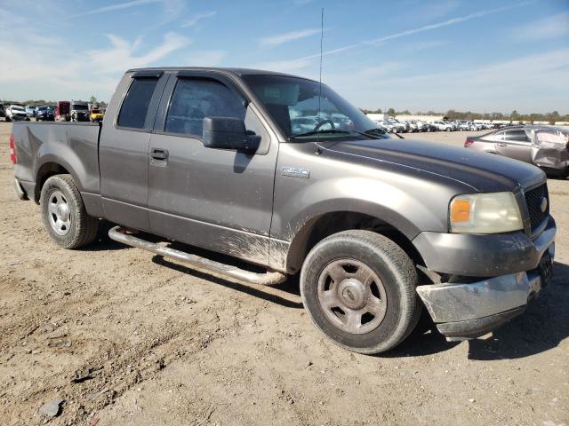 1FTRX12585KC64287 - 2005 FORD F150 GRAY photo 4