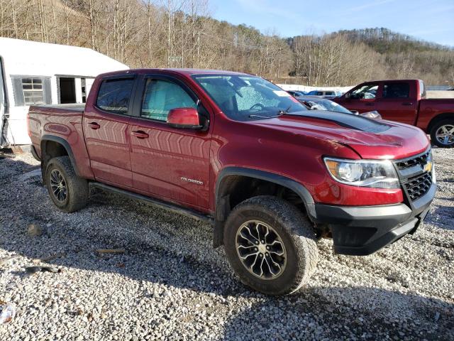 1GCGTEEN7J1266103 - 2018 CHEVROLET COLORADO ZR2 MAROON photo 4