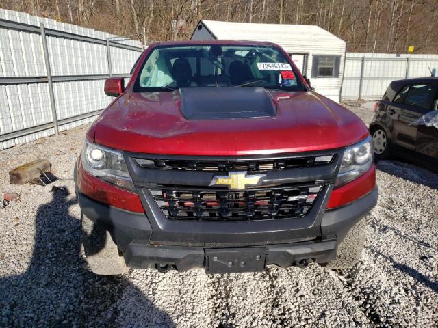 1GCGTEEN7J1266103 - 2018 CHEVROLET COLORADO ZR2 MAROON photo 5