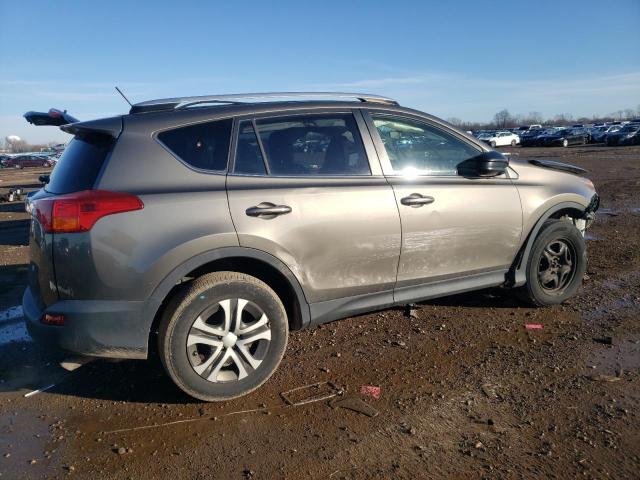 JTMZFREV3FD047104 - 2015 TOYOTA RAV4 LE GRAY photo 3