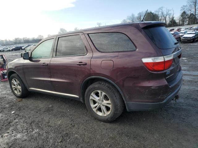 1C4RDHAG8CC261532 - 2012 DODGE DURANGO SXT MAROON photo 2