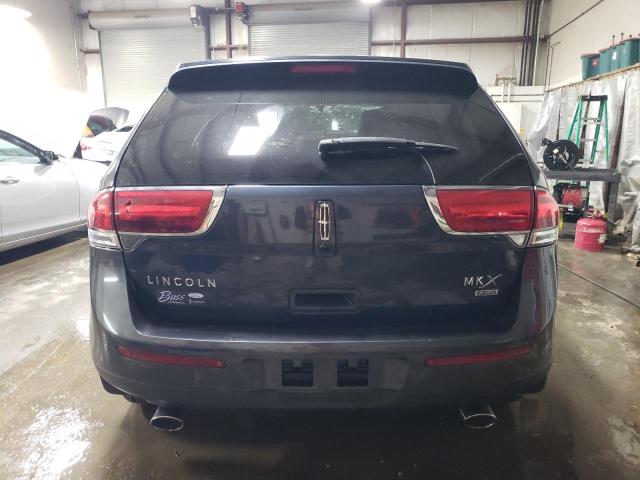 2LMDJ8JK6EBL03786 - 2014 LINCOLN MKX BLUE photo 6