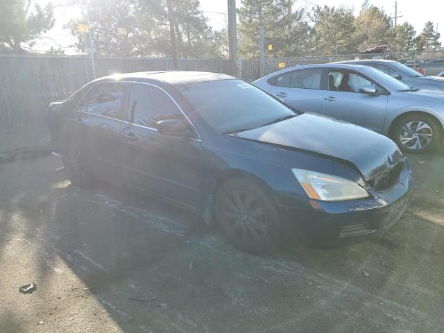 1HGCM66567A032741 - 2007 HONDA ACCORD EX BLUE photo 4