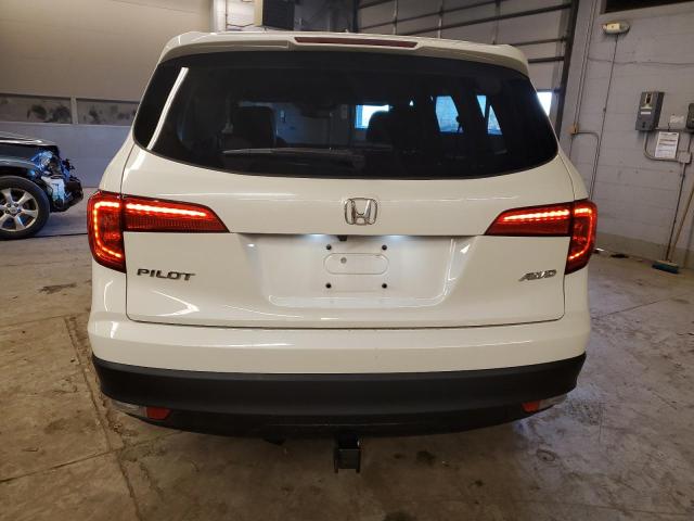 5FNYF6H61JB014313 - 2018 HONDA PILOT EXL WHITE photo 6