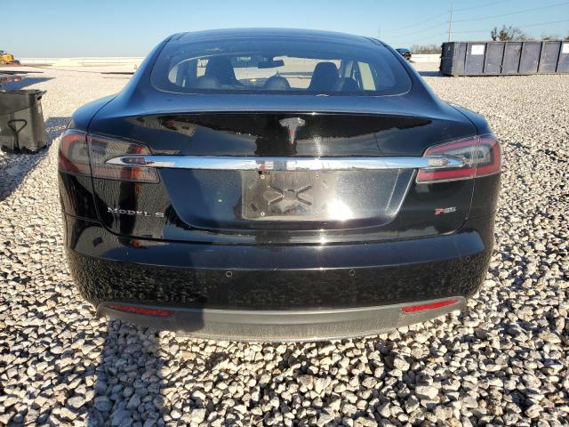 5YJSA1DPXDFP21825 - 2013 TESLA MODEL S შავი ფოტო 6