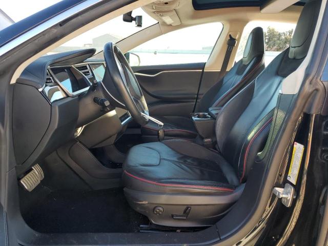 5YJSA1DPXDFP21825 - 2013 TESLA MODEL S შავი ფოტო 7
