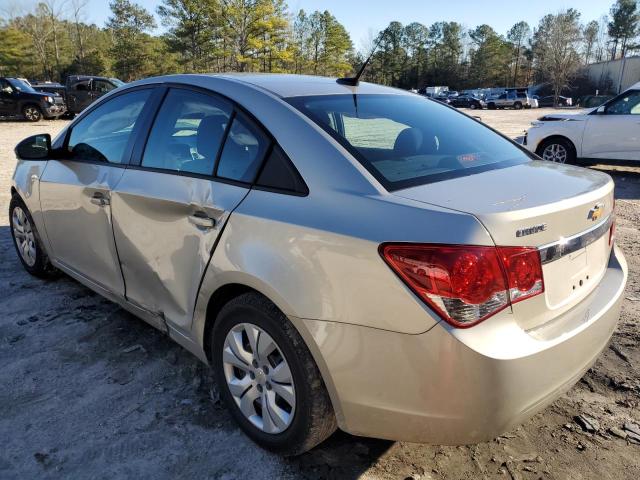 1G1PA5SH1E7247398 - 2014 CHEVROLET CRUZE LS CREAM photo 2