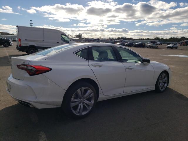 19UUB5F48MA007959 - 2021 ACURA TLX TECHNOLOGY WHITE photo 3
