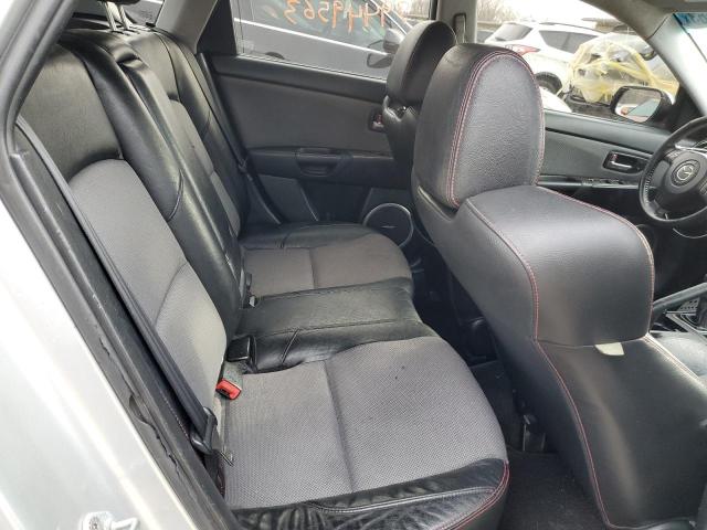 JM1BK34L771628263 - 2007 MAZDA SPEED 3 ვერცხლისფერი ფოტო 10