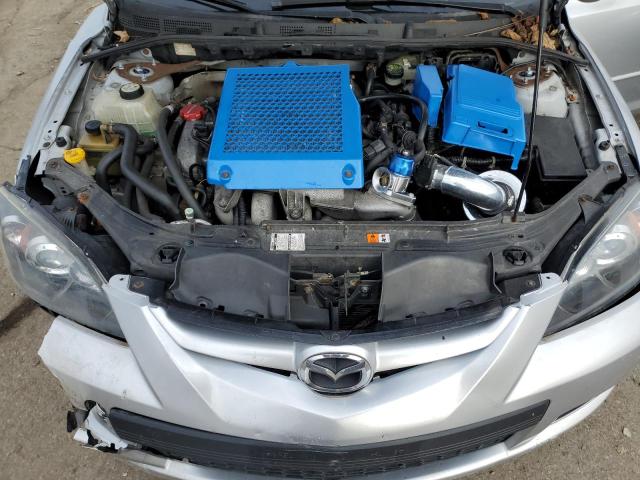 JM1BK34L771628263 - 2007 MAZDA SPEED 3 ვერცხლისფერი ფოტო 11
