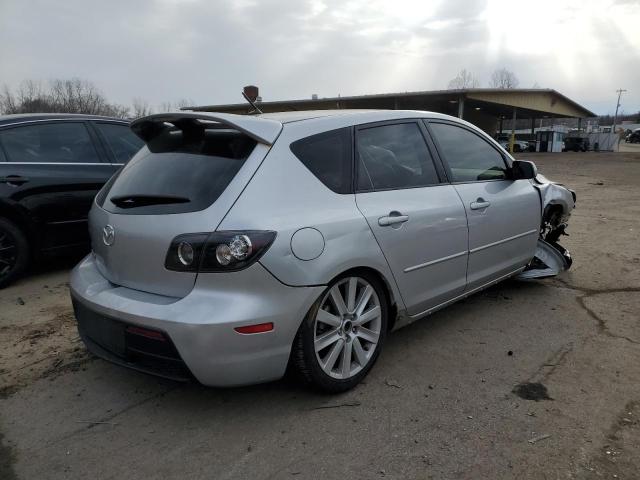 JM1BK34L771628263 - 2007 MAZDA SPEED 3 ვერცხლისფერი ფოტო 3