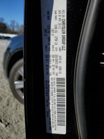 3C4PDCDG7CT239208 - 2012 DODGE JOURNEY CREW BLACK photo 12