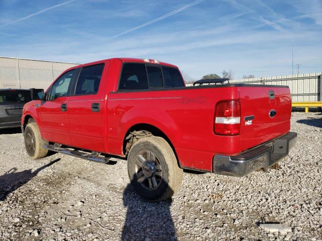 1FTPW14V87FB55850 - 2007 FORD F150 SUPERCREW RED photo 2