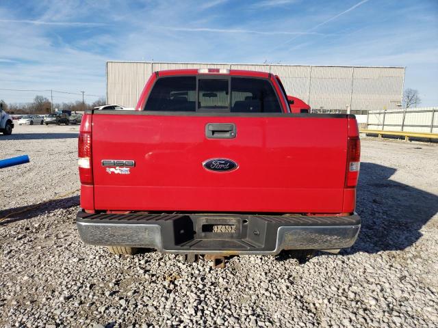 1FTPW14V87FB55850 - 2007 FORD F150 SUPERCREW RED photo 6