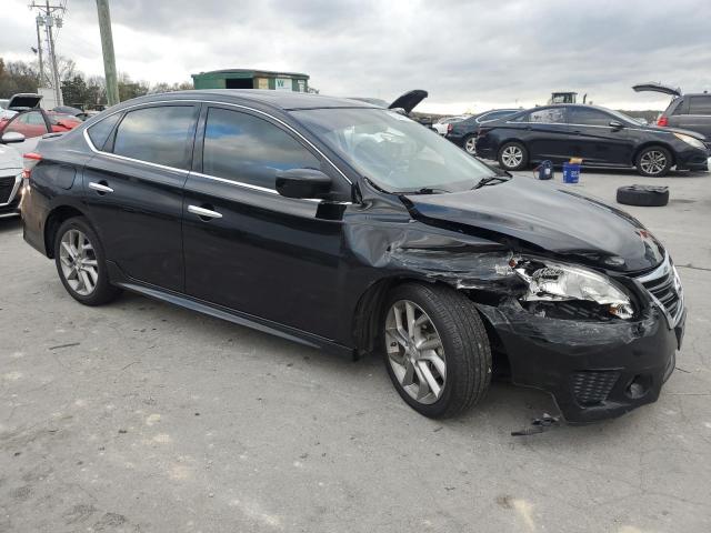 3N1AB7AP3EY316849 - 2014 NISSAN SENTRA S BLACK photo 4