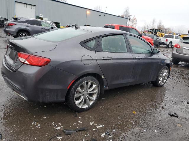 1C3CCCBGXFN516785 - 2015 CHRYSLER 200 S BROWN photo 3