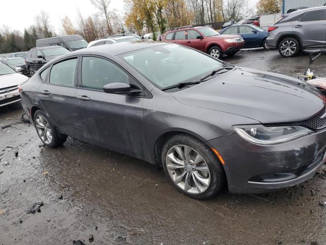 1C3CCCBGXFN516785 - 2015 CHRYSLER 200 S BROWN photo 4