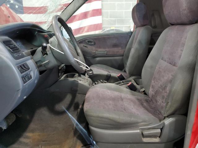 2CNBJ18C716929763 - 2001 CHEVROLET TRACKER RED photo 7