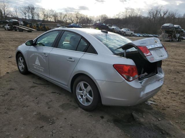 1G1PC5SB3F7294715 - 2015 CHEVROLET CRUZE LT SILVER photo 2