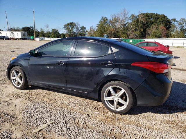 5NPDH4AE1DH369518 - 2013 HYUNDAI ELANTRA GLS BLACK photo 2