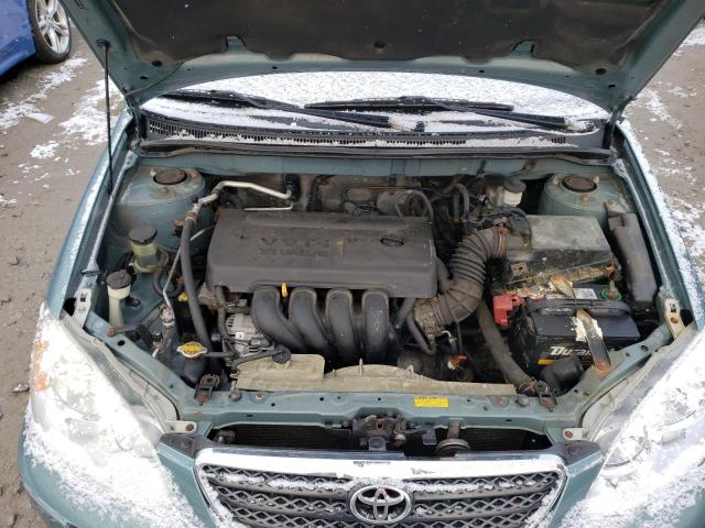 2T1BR32E87C749234 - 2007 TOYOTA COROLLA CE TURQUOISE photo 11