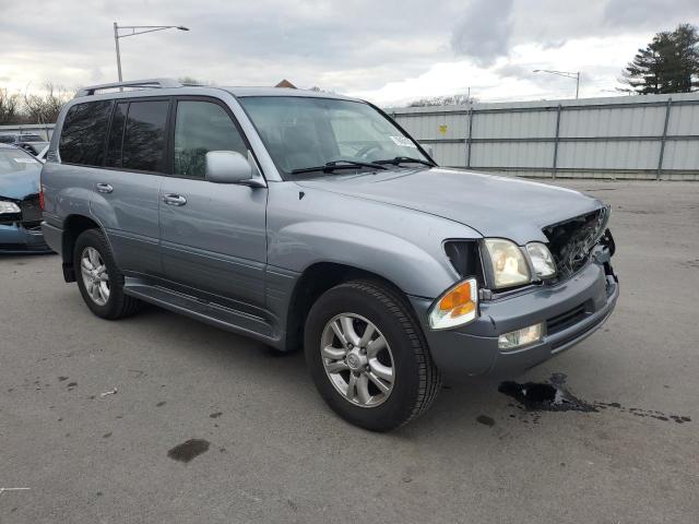 JTJHT00W053552812 - 2005 LEXUS LX 470 SILVER photo 4