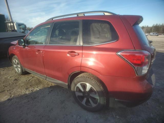 JF2SJARCXHH514509 - 2017 SUBARU FORESTER 2.5I LIMITED RED photo 2