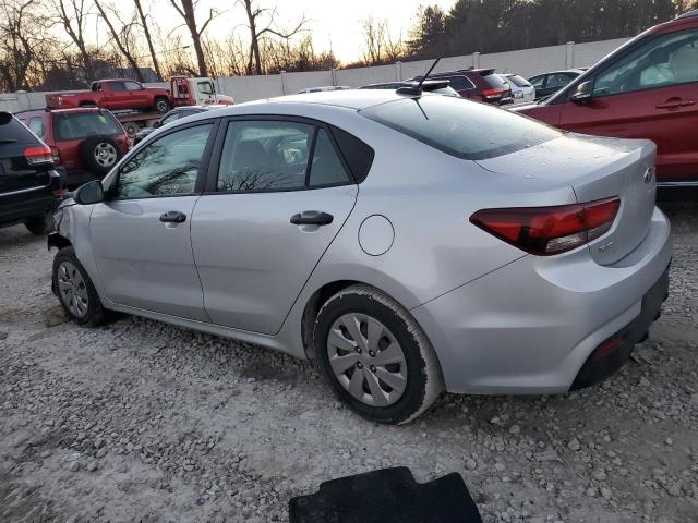 3KPA24AB0JE071505 - 2018 KIA RIO LX SILVER photo 2