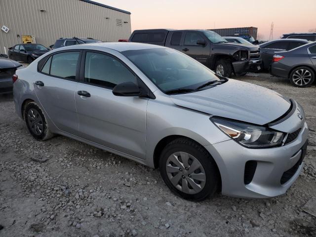 3KPA24AB0JE071505 - 2018 KIA RIO LX SILVER photo 4