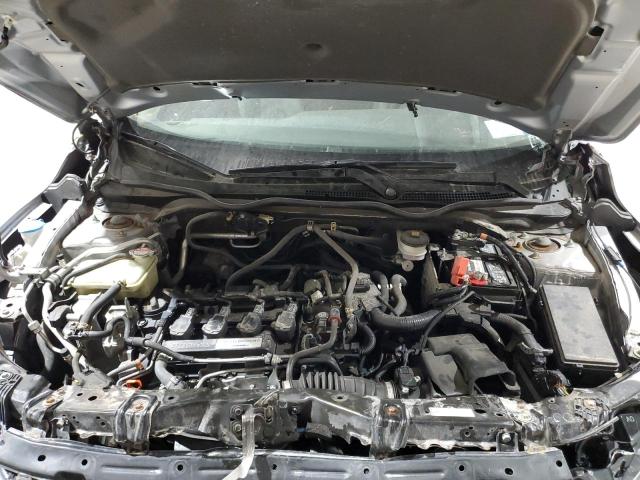 JHMFC1F75JX014964 - 2018 HONDA CIVIC EXL ვერცხლისფერი ფოტო 11