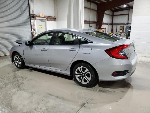 JHMFC1F75JX014964 - 2018 HONDA CIVIC EXL ვერცხლისფერი ფოტო 2