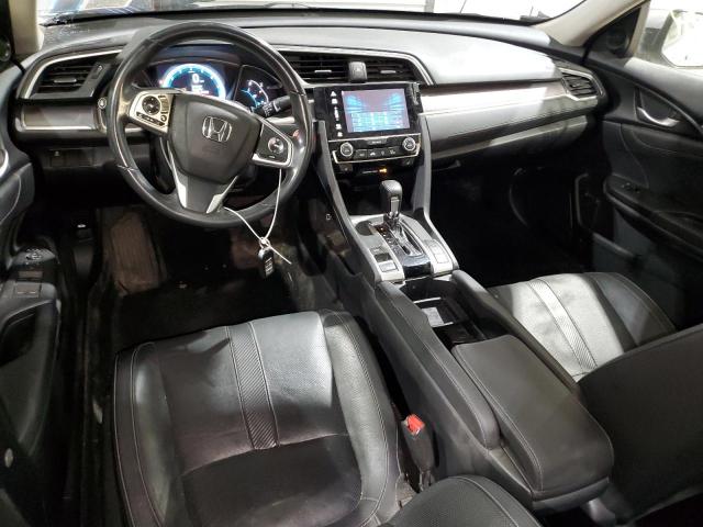 JHMFC1F75JX014964 - 2018 HONDA CIVIC EXL ვერცხლისფერი ფოტო 8