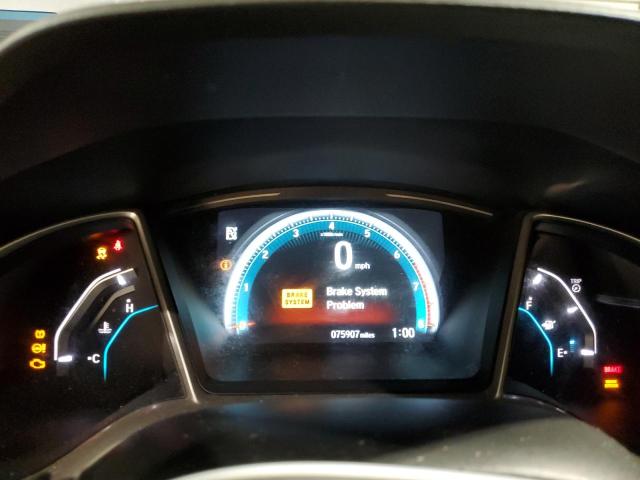 JHMFC1F75JX014964 - 2018 HONDA CIVIC EXL ვერცხლისფერი ფოტო 9