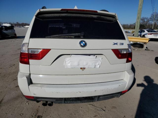 WBXPC93487WF07752 - 2007 BMW X3 3.0SI WHITE photo 6