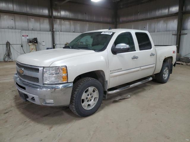 3GCPKSE7XCG208266 - 2012 CHEVROLET SILVERADO K1500 LT WHITE photo 1