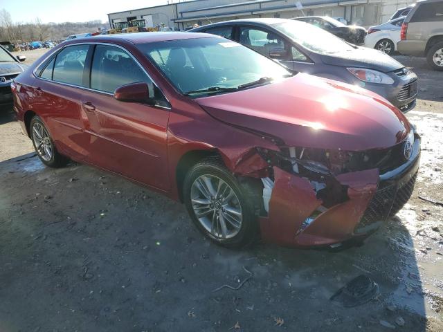 4T1BF1FKXHU658978 - 2017 TOYOTA CAMRY LE RED photo 4