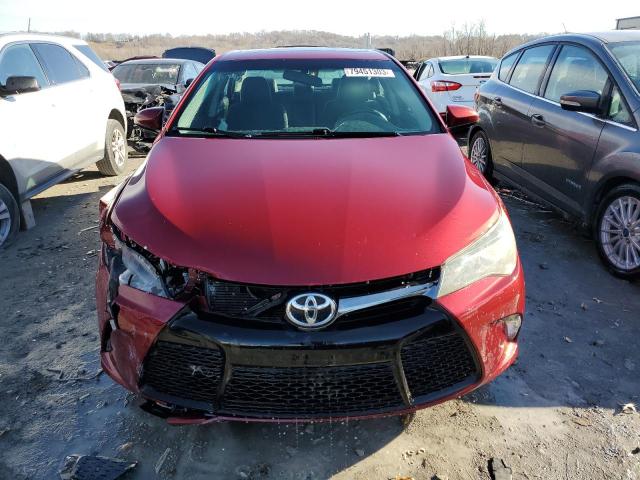 4T1BF1FKXHU658978 - 2017 TOYOTA CAMRY LE RED photo 5